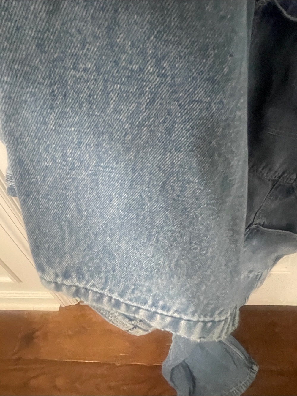 VTG LIBERTY Blue Denim Overalls Cotton Bib Overalls Size 50x32 Workwear - Picture 6 of 8